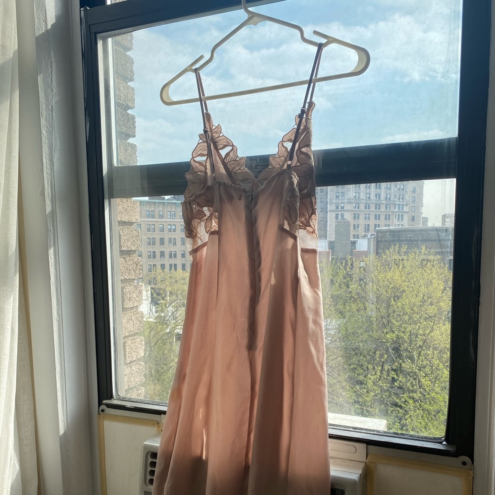 Honey Punch Embroidered Slip Dress with Slit - Picture 10 of 14